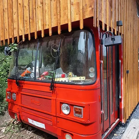 Le Refuge Du Milan - Bus Avec Jacuzzi 5 Personnes * Bertren